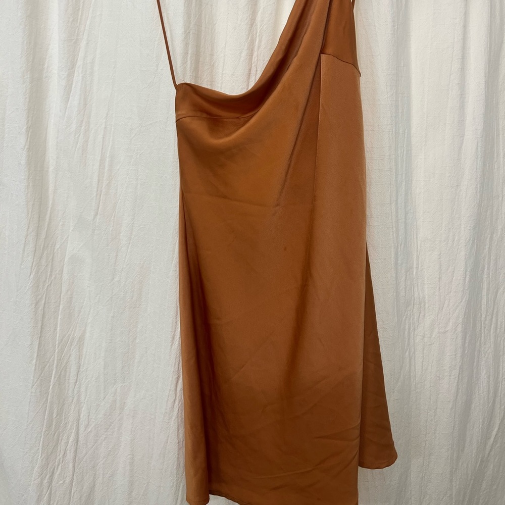 silk mini dress
